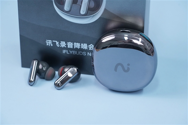 支持錄音實時轉(zhuǎn)寫！訊飛錄音降噪會議耳機iFLYBUDS Nano+圖賞(圖2)