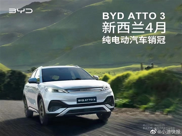 給老外來點中國車 比亞迪ATTO 3成海外多國銷冠：躋進全球前10(圖4)